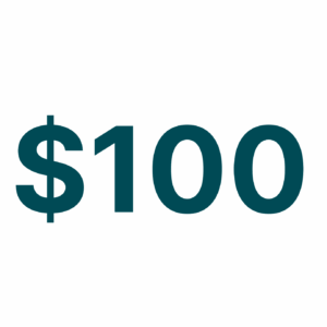 $100 Donation