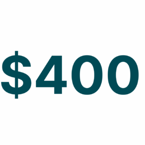 $400 Donation