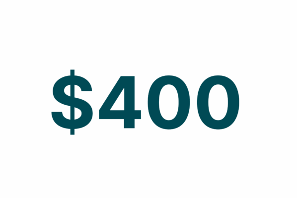 $400 Donation