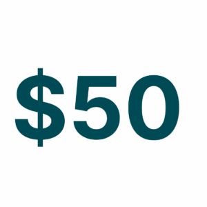 $50 Donation