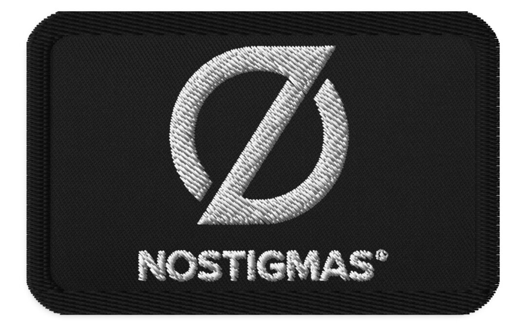 NoStigmas Embroidered Patch