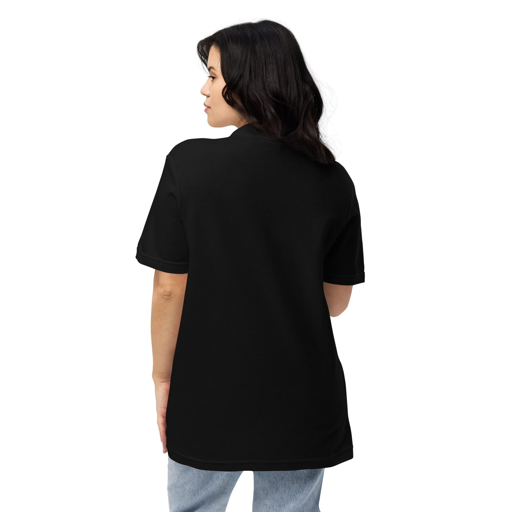 NoStigmas All-Gender Pique Polo Shirt - Image 7
