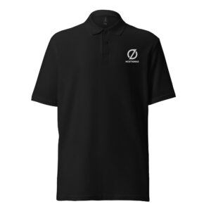 NoStigmas All-Gender Pique Polo Shirt